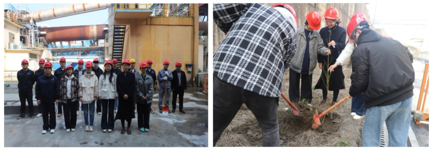 学雷锋践初心 护生态担使命——工业集团团委及所属铁鹏水泥公司团委开展学雷锋志愿服务月活动