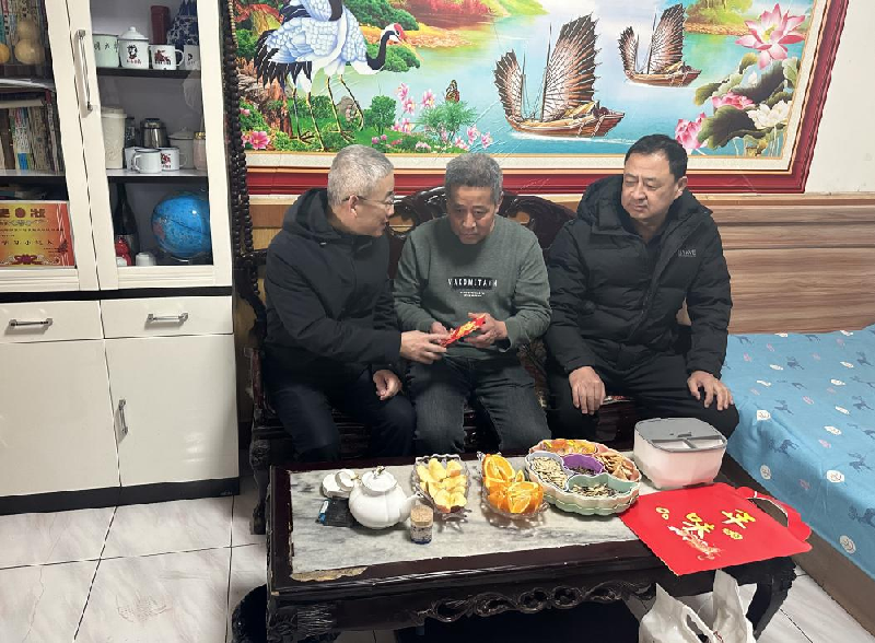 工业集团组织开展2026年春节走访慰问活动